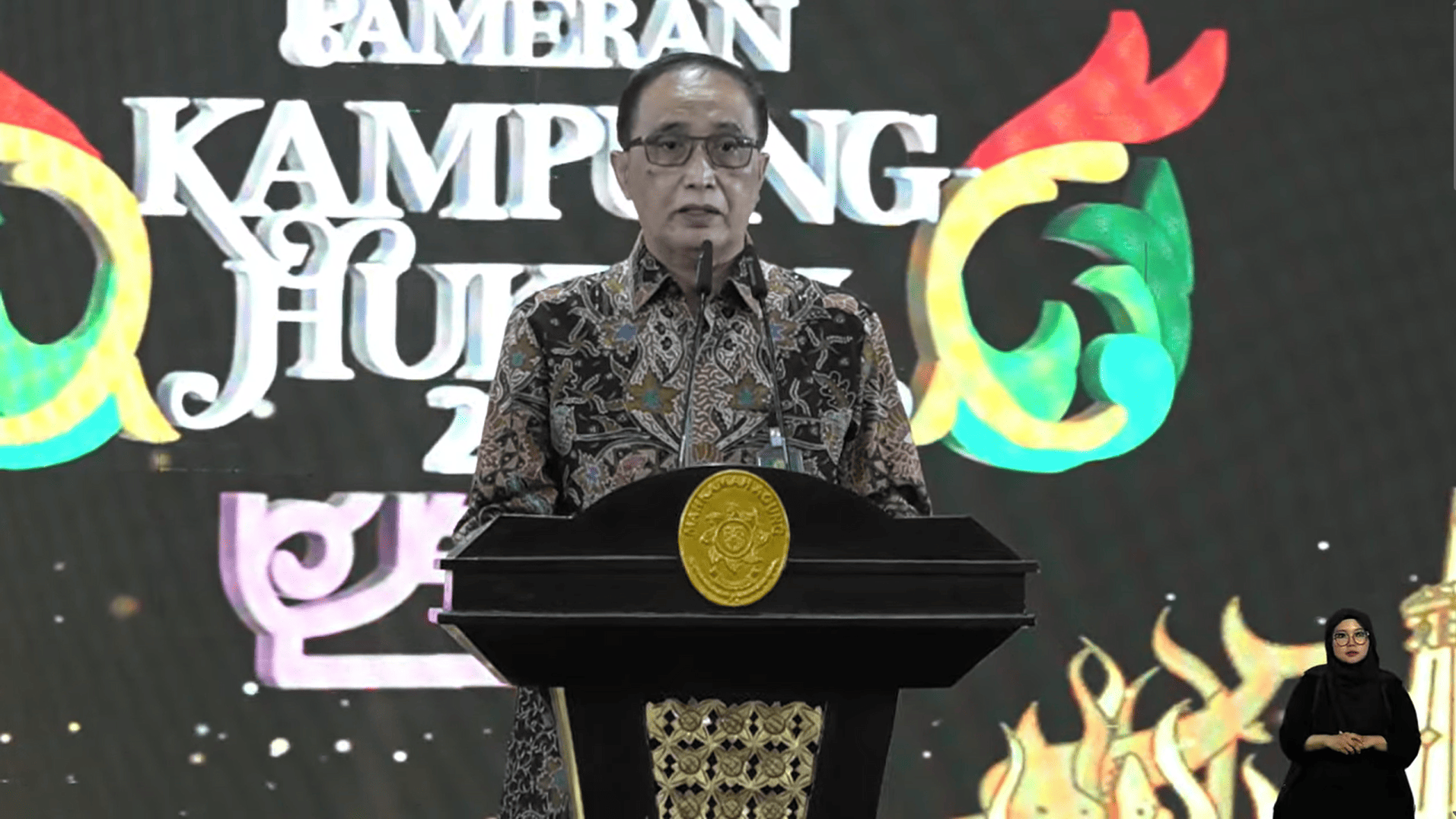 18 2 2025 Pembukaan Pameran kampung Hukum 2025 1