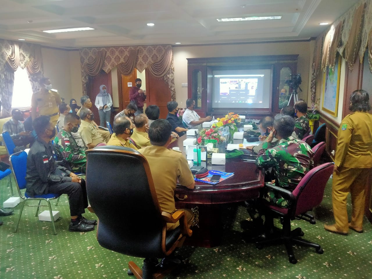 Undangan Rakor disiplin dan Protokol Kesehatan Daerah 1